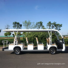 Intelligent Pulse Charger 14 Passenger Battery Powered Classic Shuttle Electric Tourist Sightseeing Car